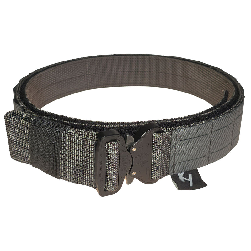 Load image into Gallery viewer, Wolf Grey Kydex Customs 2&quot; Shooter Belt
